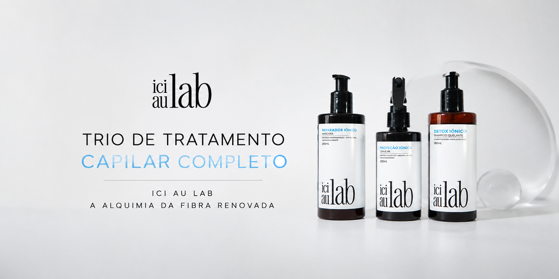 Trio de tratamento capilar ICI AU LAB